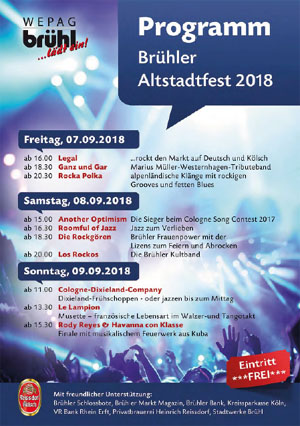 Brühler Altstadtfest 2021
