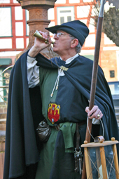 Nachtwächterführung in Büdingen Nachtwächterführung in Büdingen