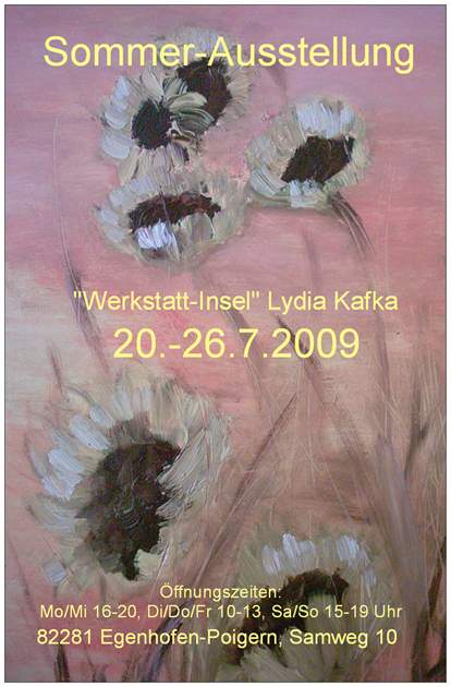 Sommer-Ausstellung der Werkstatt-Insel Sommer-Ausstellung der Werkstatt-Insel