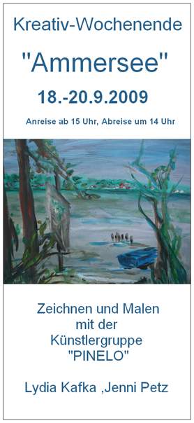 Kreativ-Wochenende am Ammersee Kreativ-Wochenende am Ammersee