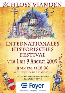 Historisches Festival auf Schloss Vianden Historisches Festival auf Schloss Vianden